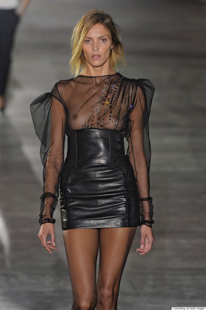 ada beltran recommends nipples on the catwalk pic