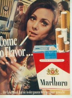 women smoking marlboro reds