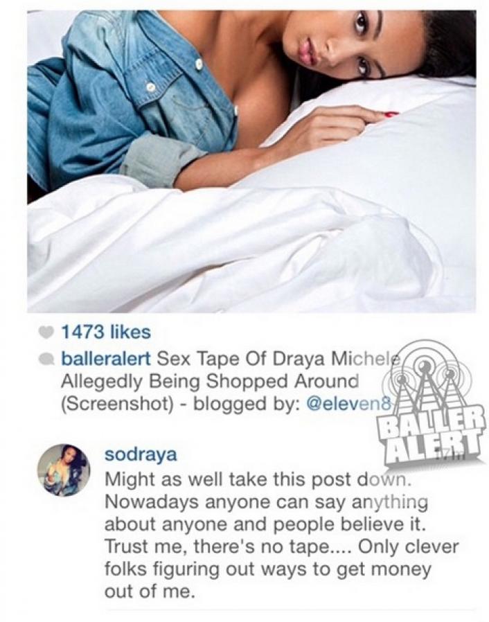 daisy vibar recommends Draya Michele Sextape