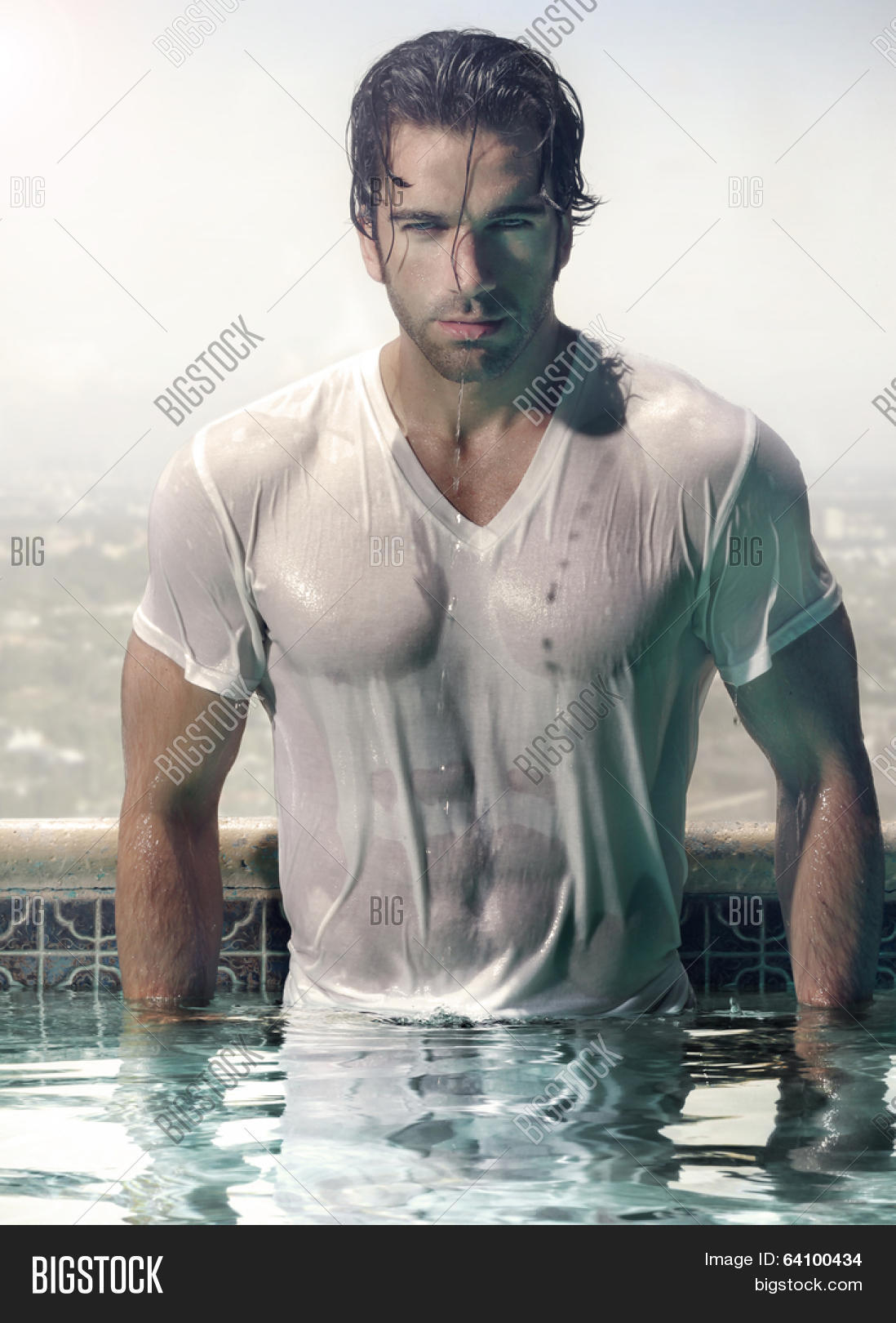 danny demian share wet t shirt pool photos