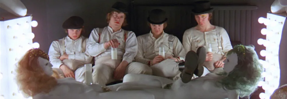 a clockwork orange nudity