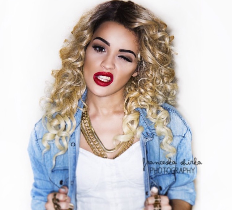 Best of Rita ora look alike