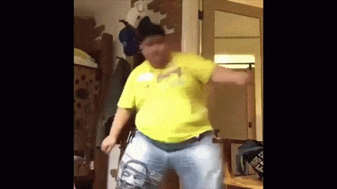 barry pilling recommends dancing fat guy gif pic