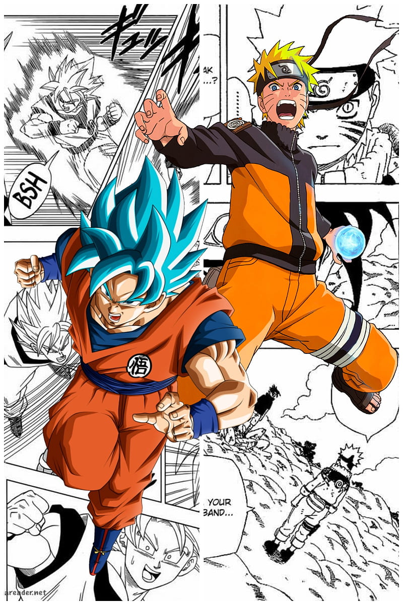 corey thibodeau add photo goku and naruto