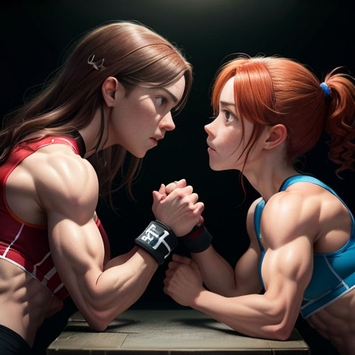 mixed arm wrestling