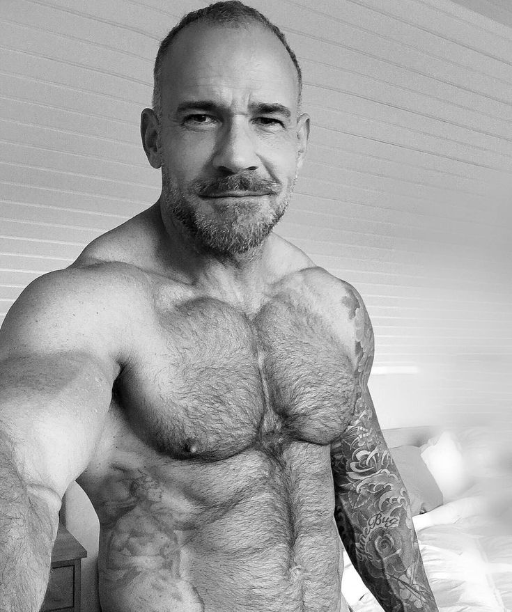 hairy muscle dad