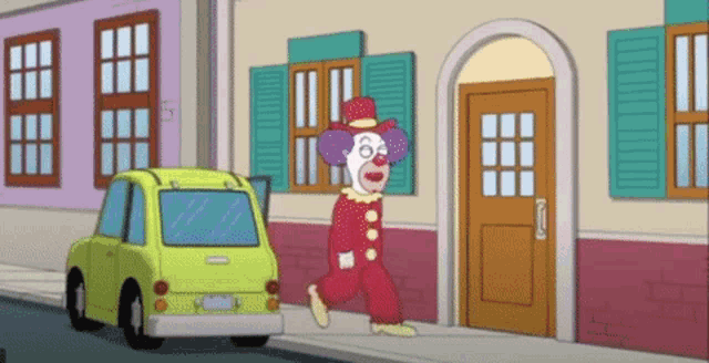 clown car gif