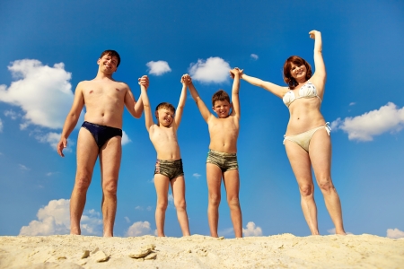 nudist friends and family