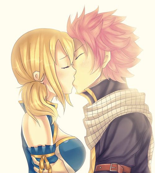 debra lowery recommends natsu and lucy kiss pic