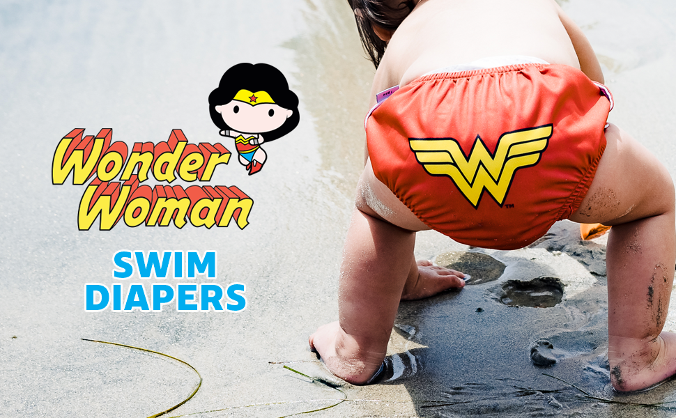 wonder woman in diapers