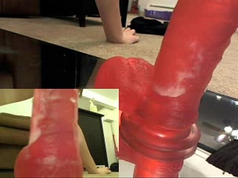 girl creaming on dildo