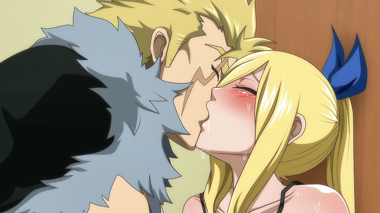 calvin grigsby share erza and lucy kiss photos