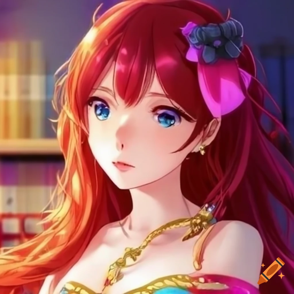 aita tamang recommends red haired princess anime pic