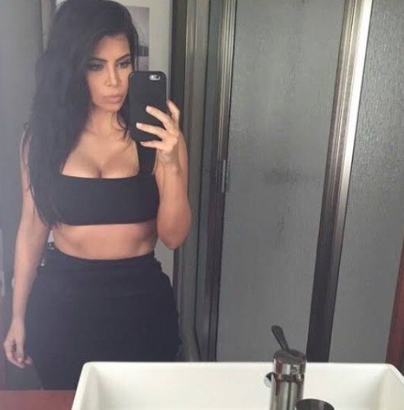 athena rae recommends Kim Kardashian Mirror Pic