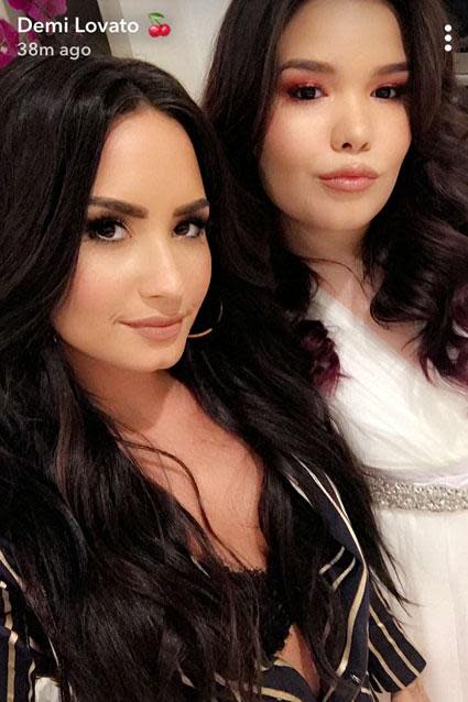 ah hen share demi lovato look alikes photos