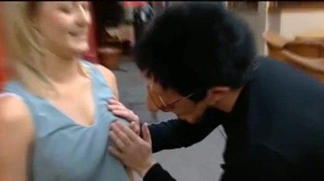 Best of Grabbing tits in public