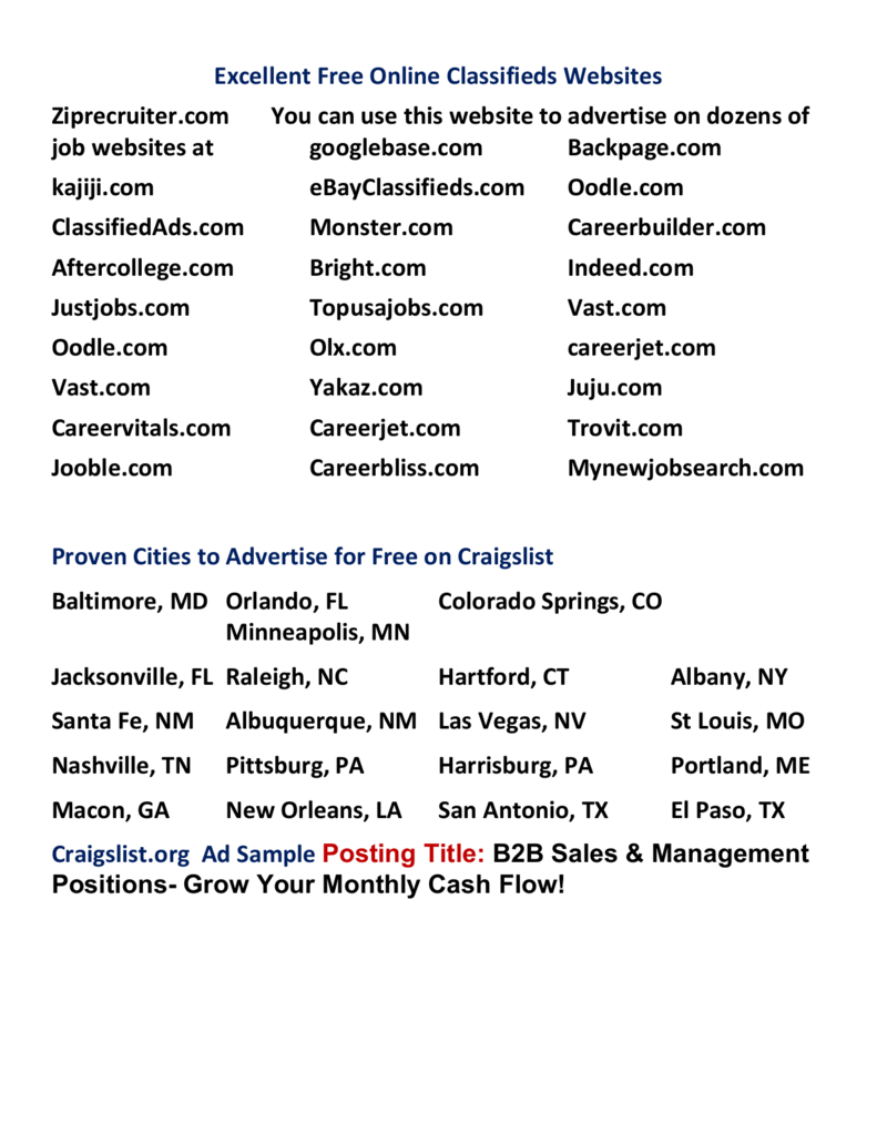 craigslist jobs jacksonville fl