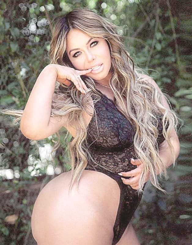 angie messner add chiquis rivera sexy photo