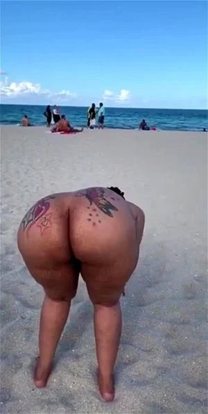 Best of Phat ass on the beach porn