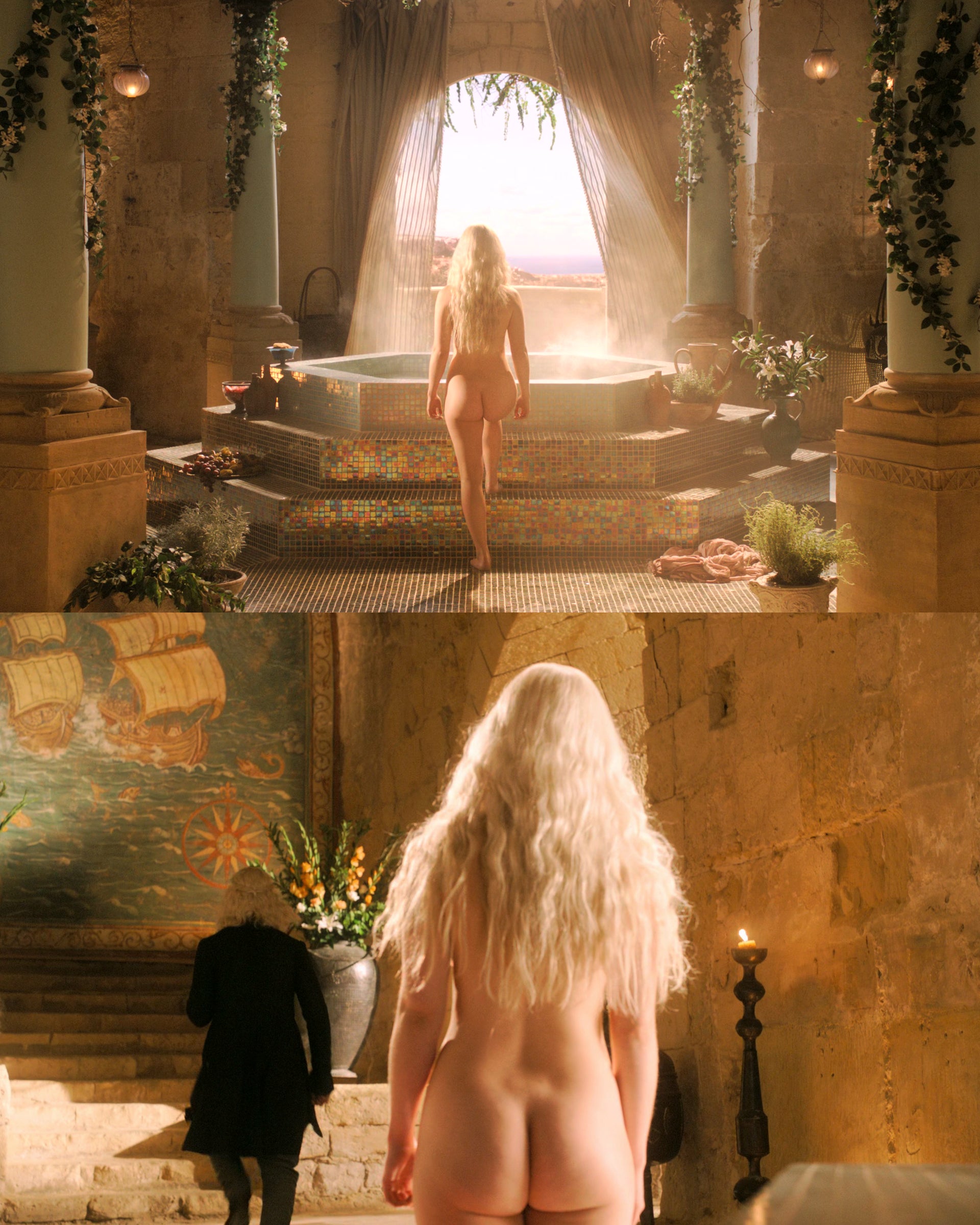 emilia clarke nude butt