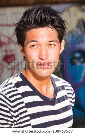 Best of Asian guy blue eyes