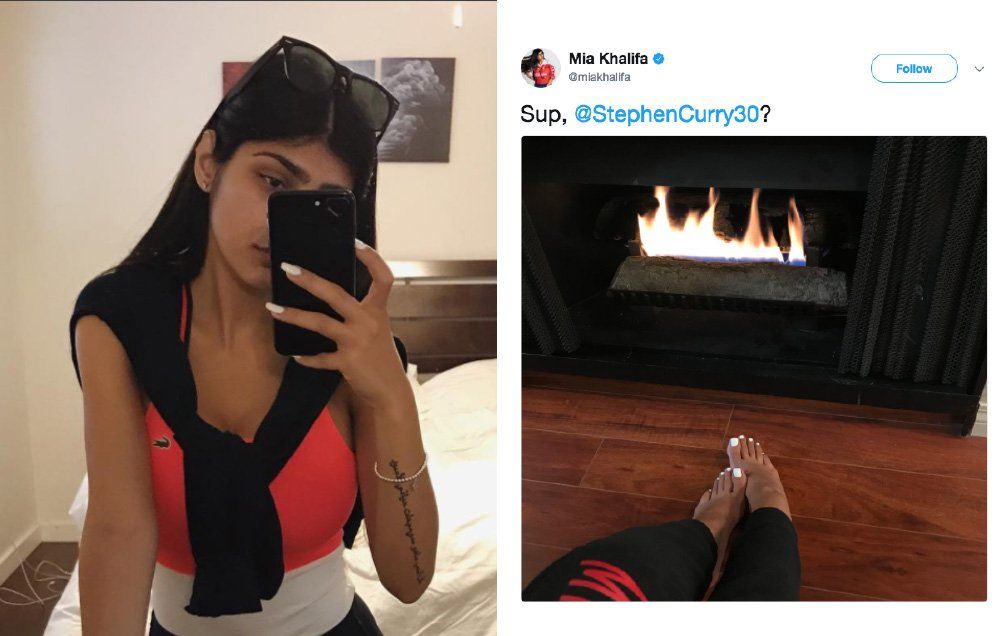 mia khalifa foot fetish