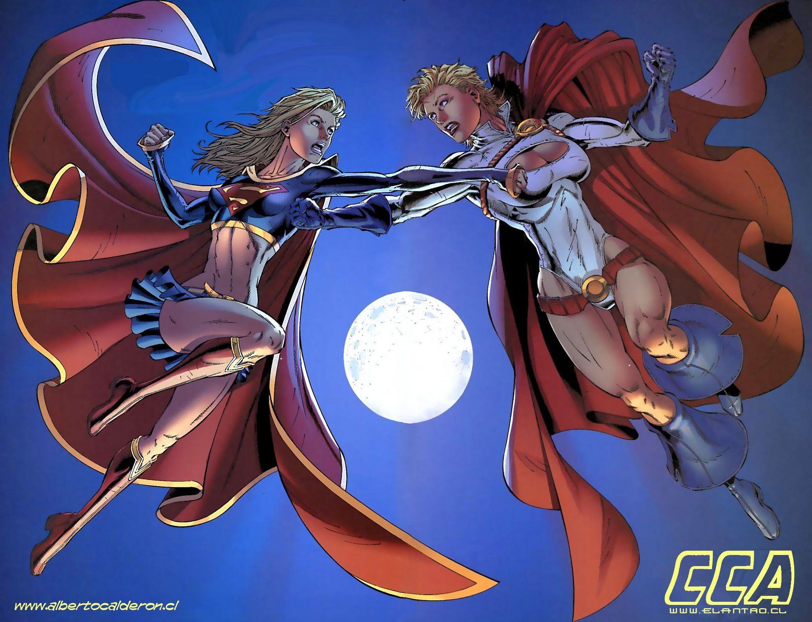 devashish sarkar recommends supergirl vs powergirl pic