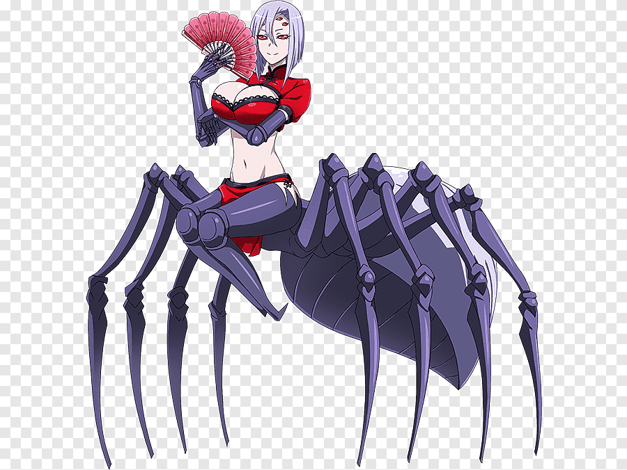 Little Spider Girl Anime three gif