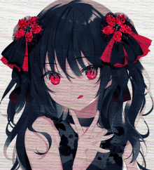 al singletary recommends anime girl with black hair gif pic