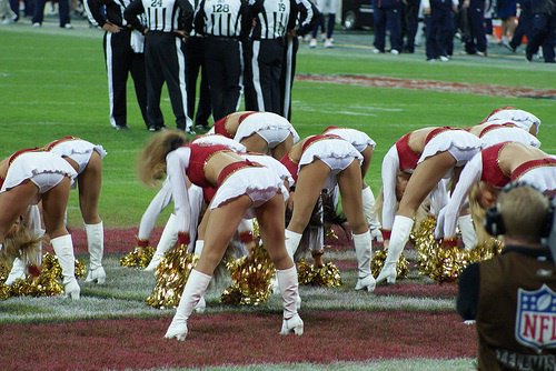 usc cheerleader no panties