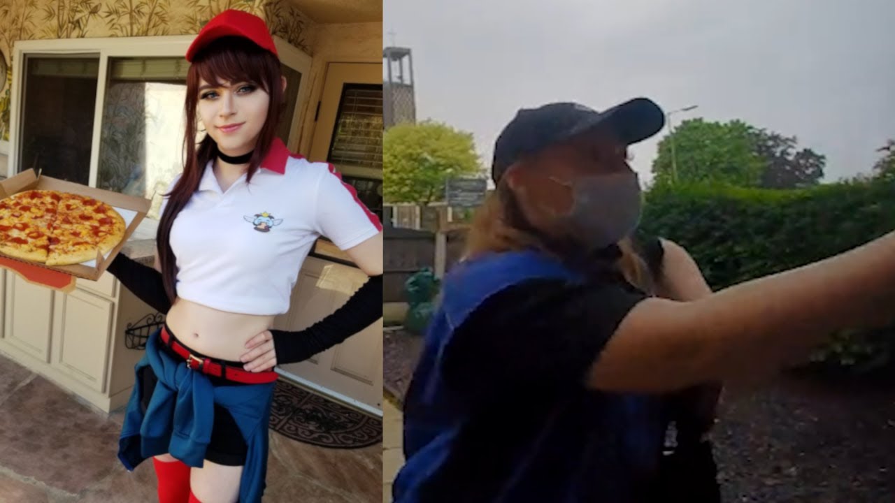 donna guard recommends sneaky pizza girl cosplay pic