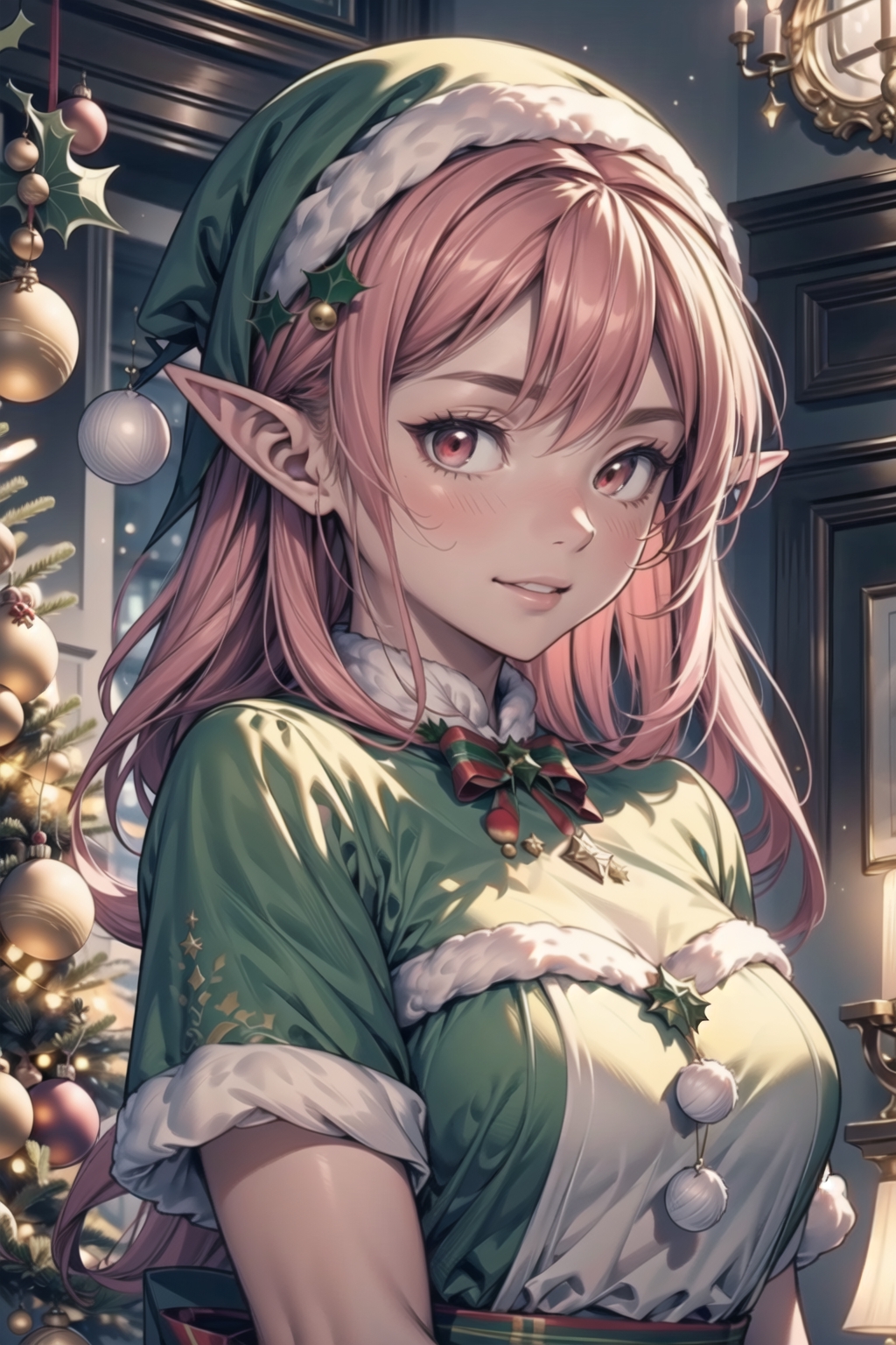 brandon keel share anime christmas elf girl photos