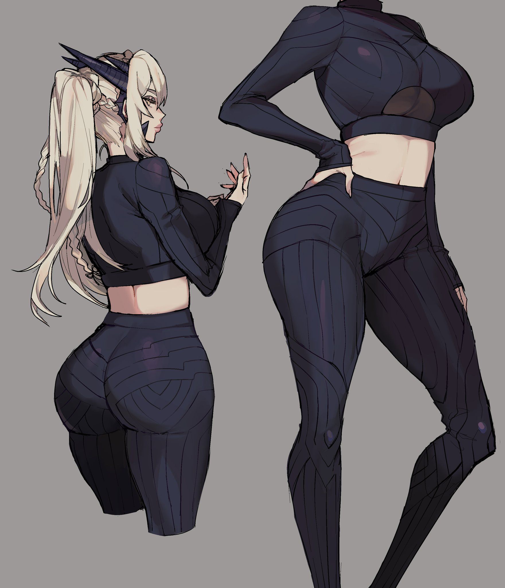 aimee mally add thicc anime thighs photo