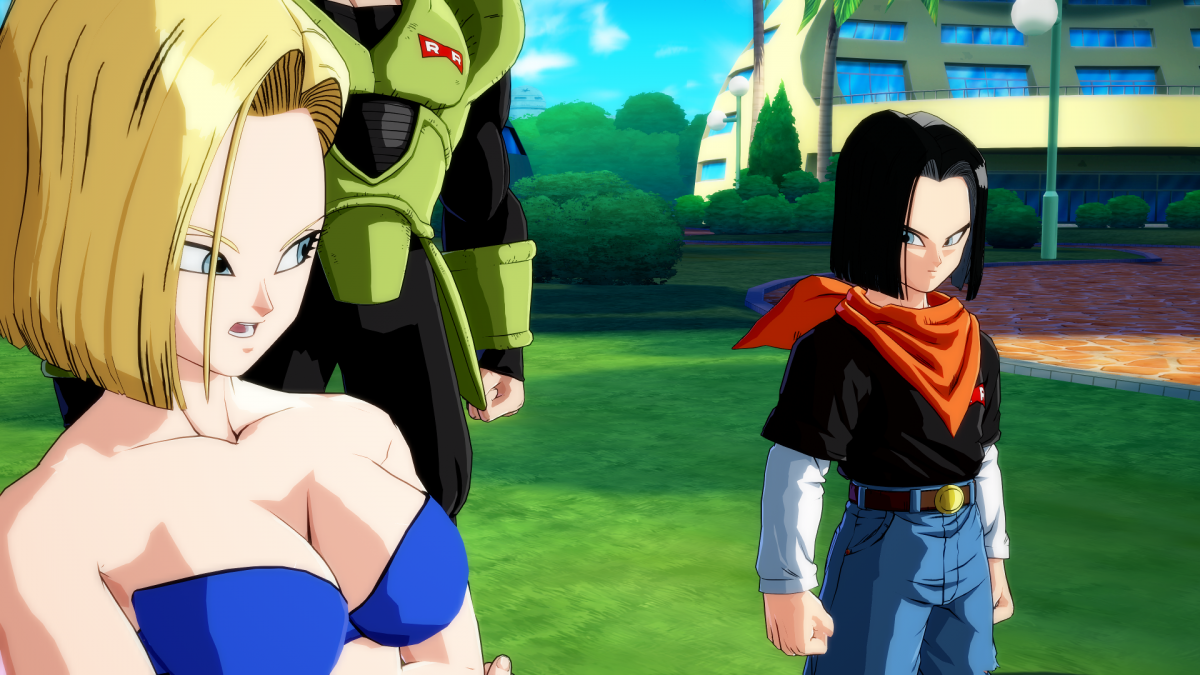 charles marcelo add android 18 dress up photo