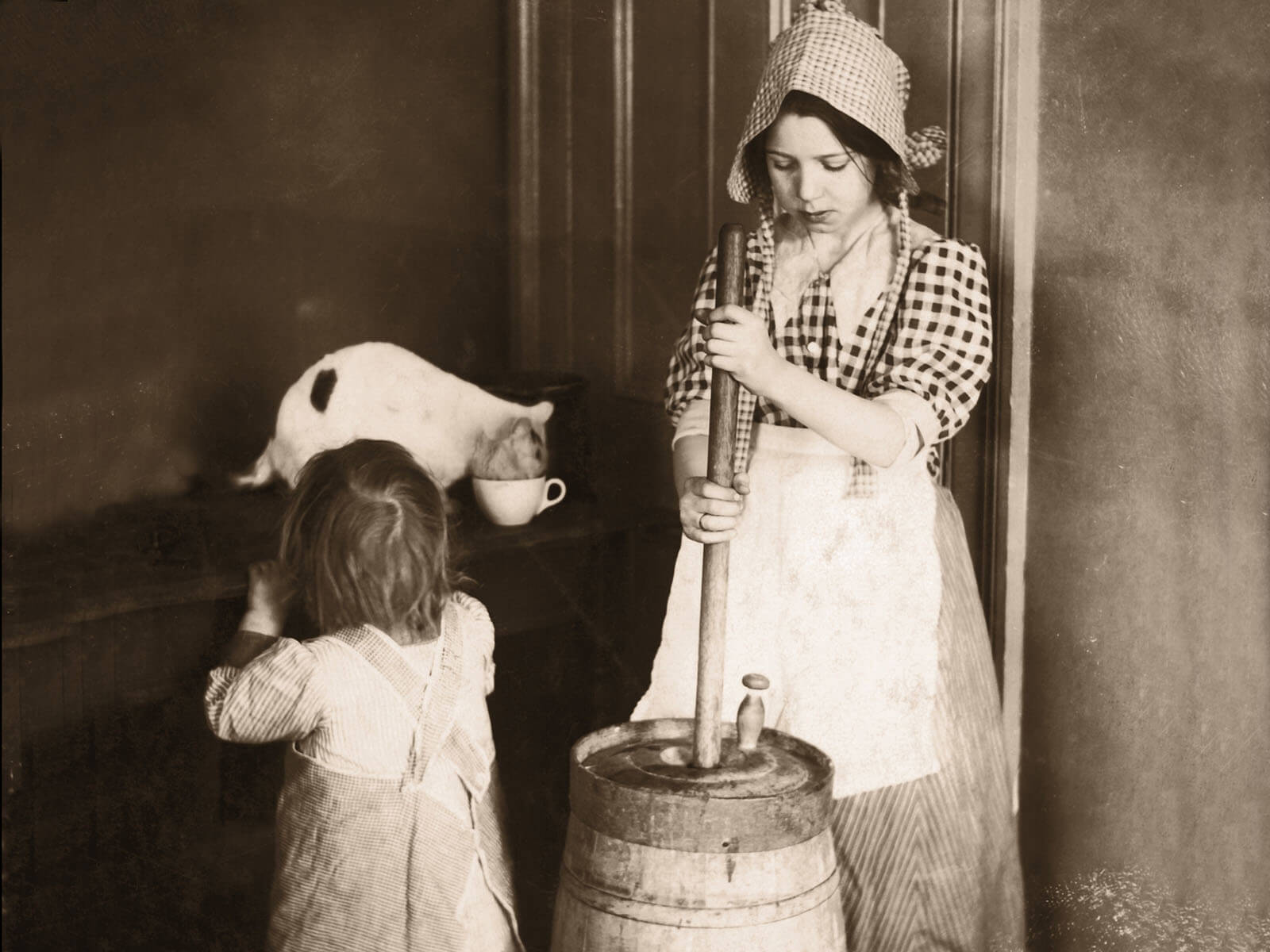 Butter Churner Style xmas gift