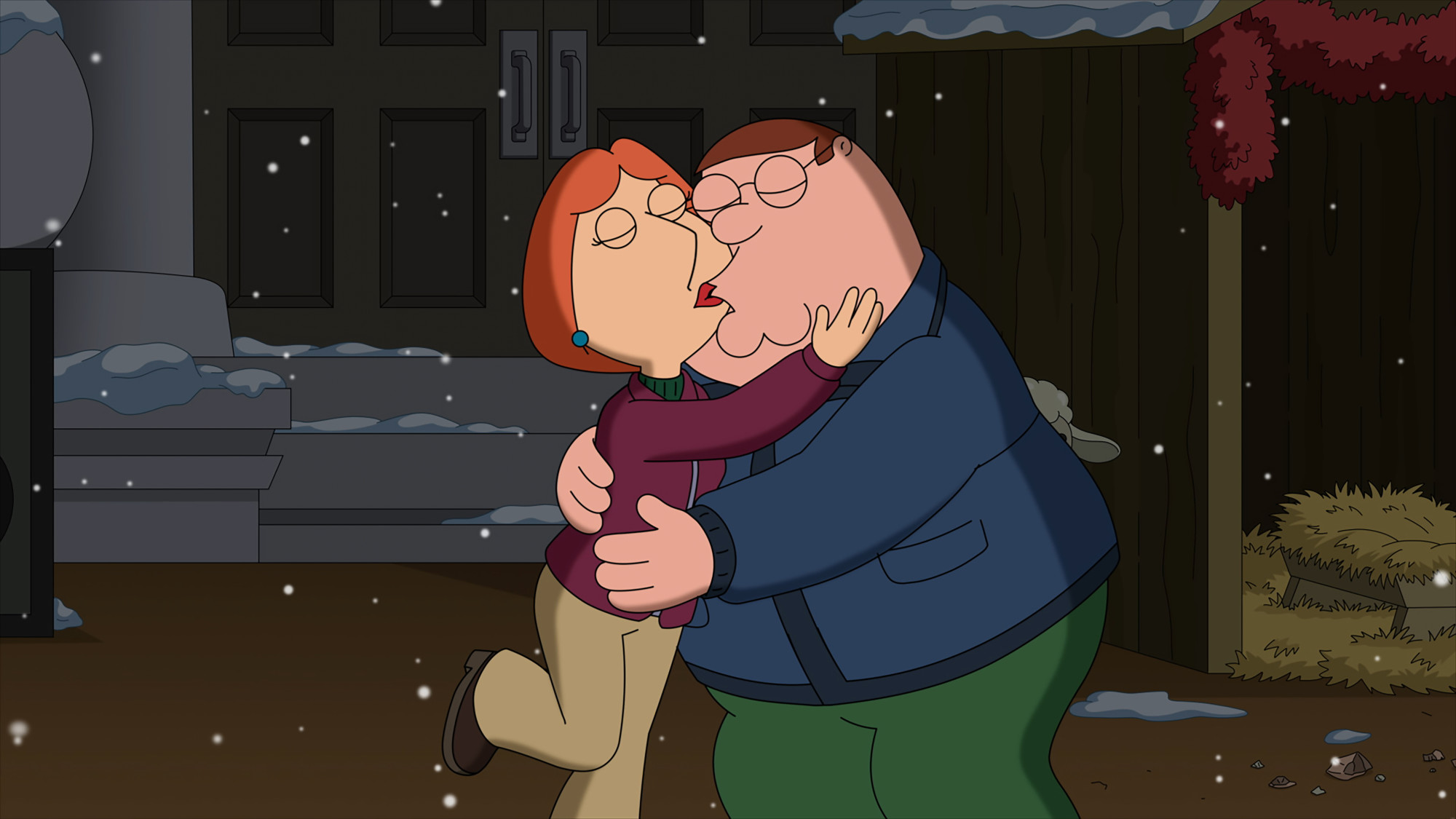 brittany dorris recommends peter and lois kiss pic