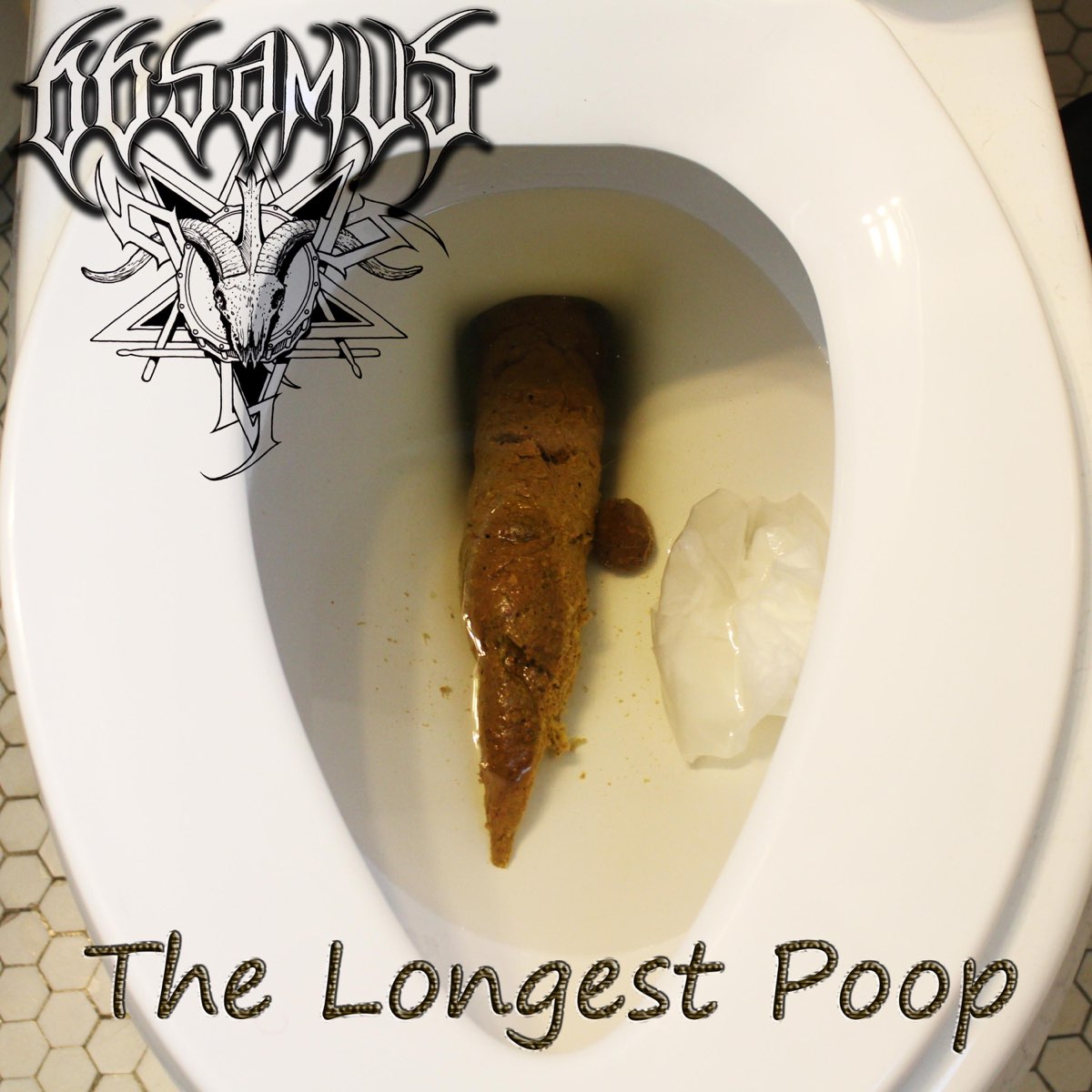 Longest Turd On Record hose sichtbar