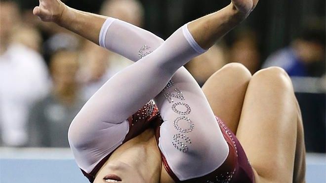 danielle gidley add photo woman gymnast wardrobe malfunction