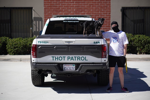 bev pearce recommends thot patrol car pic