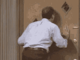 cond recommends i was waiting for you at the door gif pic