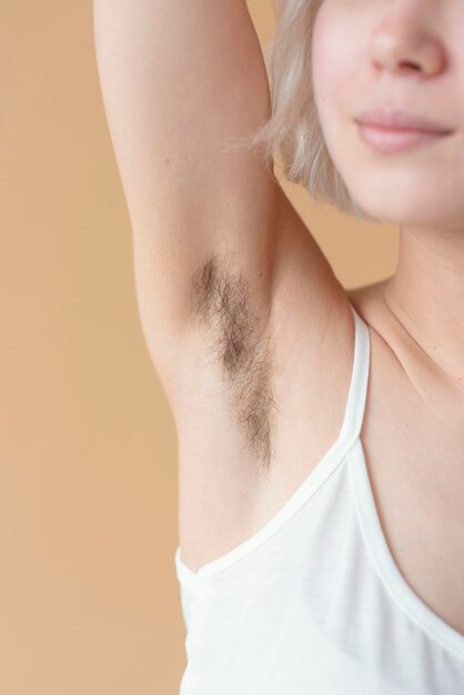 hot girl hairy armpits