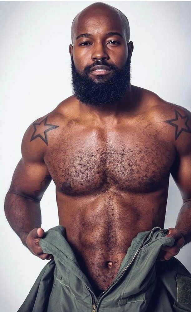 anthony justiniano recommends Hairy Black Men