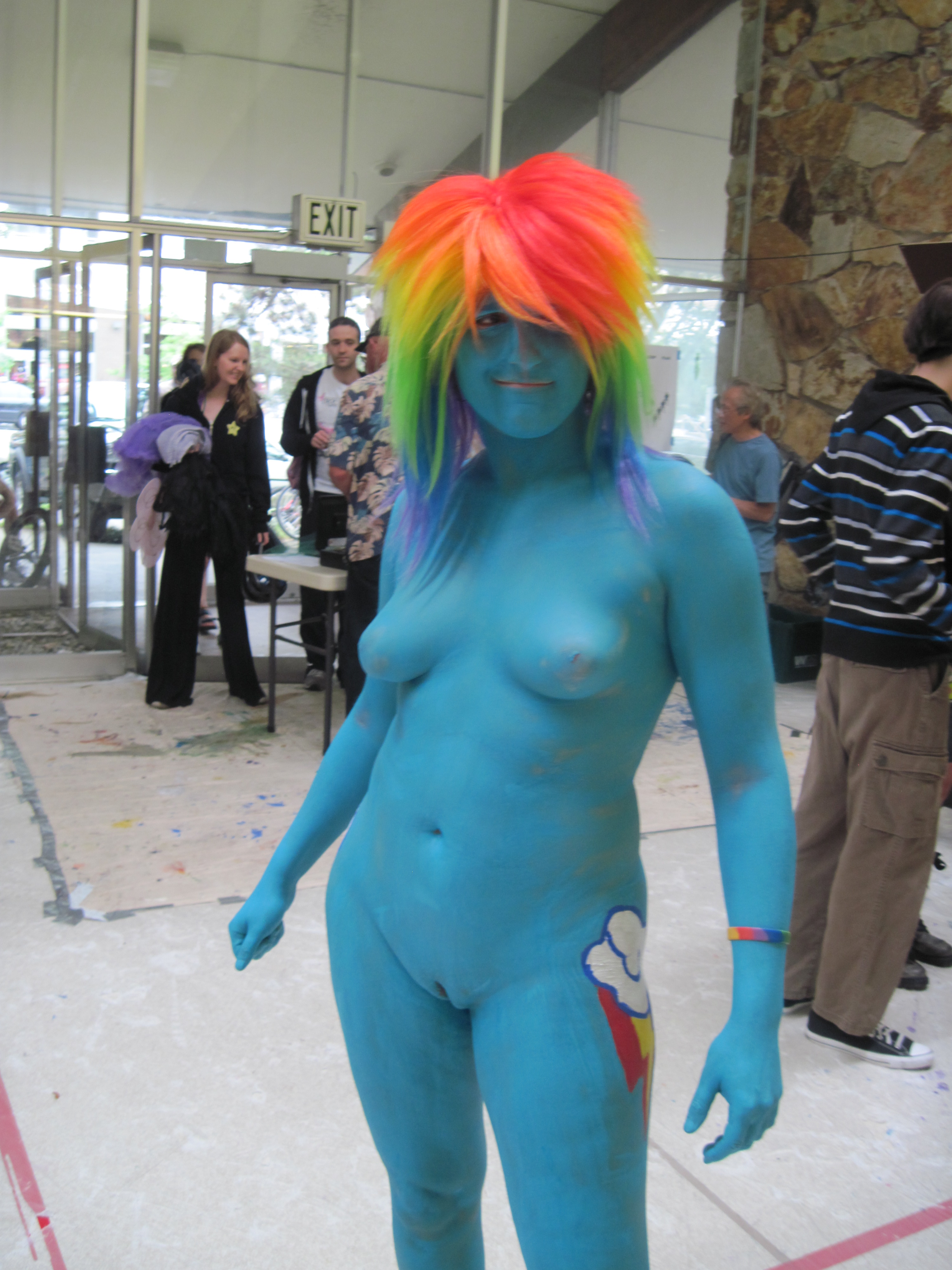 ariane munoz add nude cosplay body paint photo