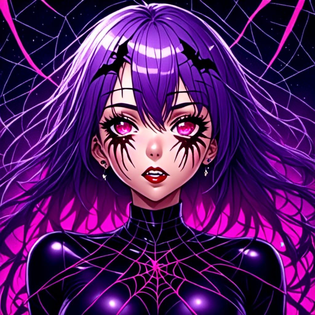 anime with spider girl
