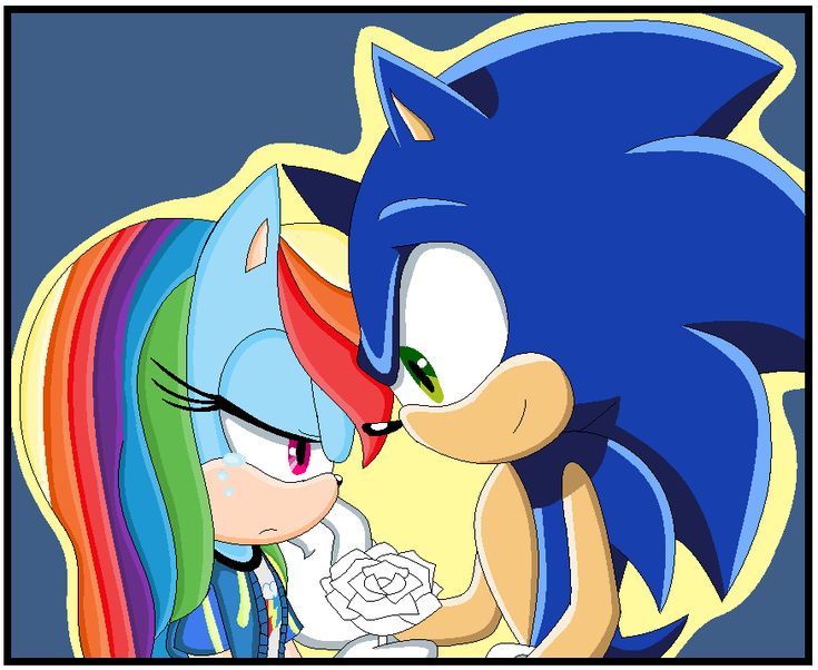 donna clough recommends sonic kiss rainbow dash pic