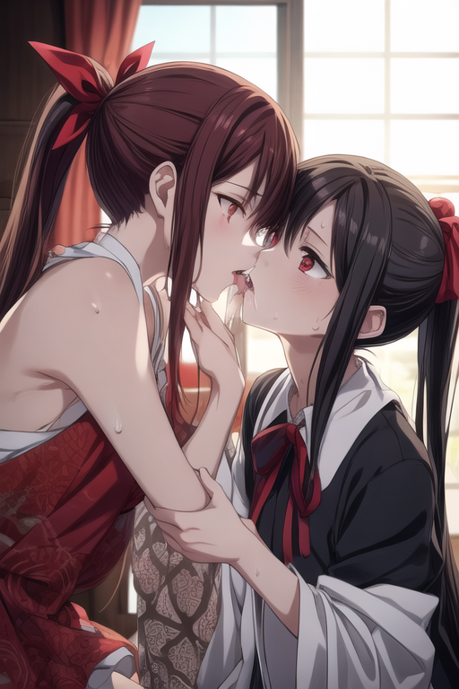 cara herman recommends Anime Yuri Kiss Scenes