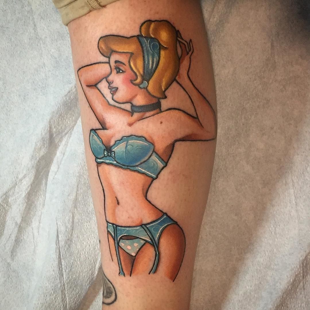 claire addams add photo cinderella pin up tattoo