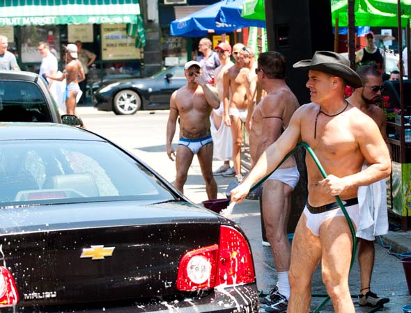 cheryl d sutton recommends Naked Men Car Wash