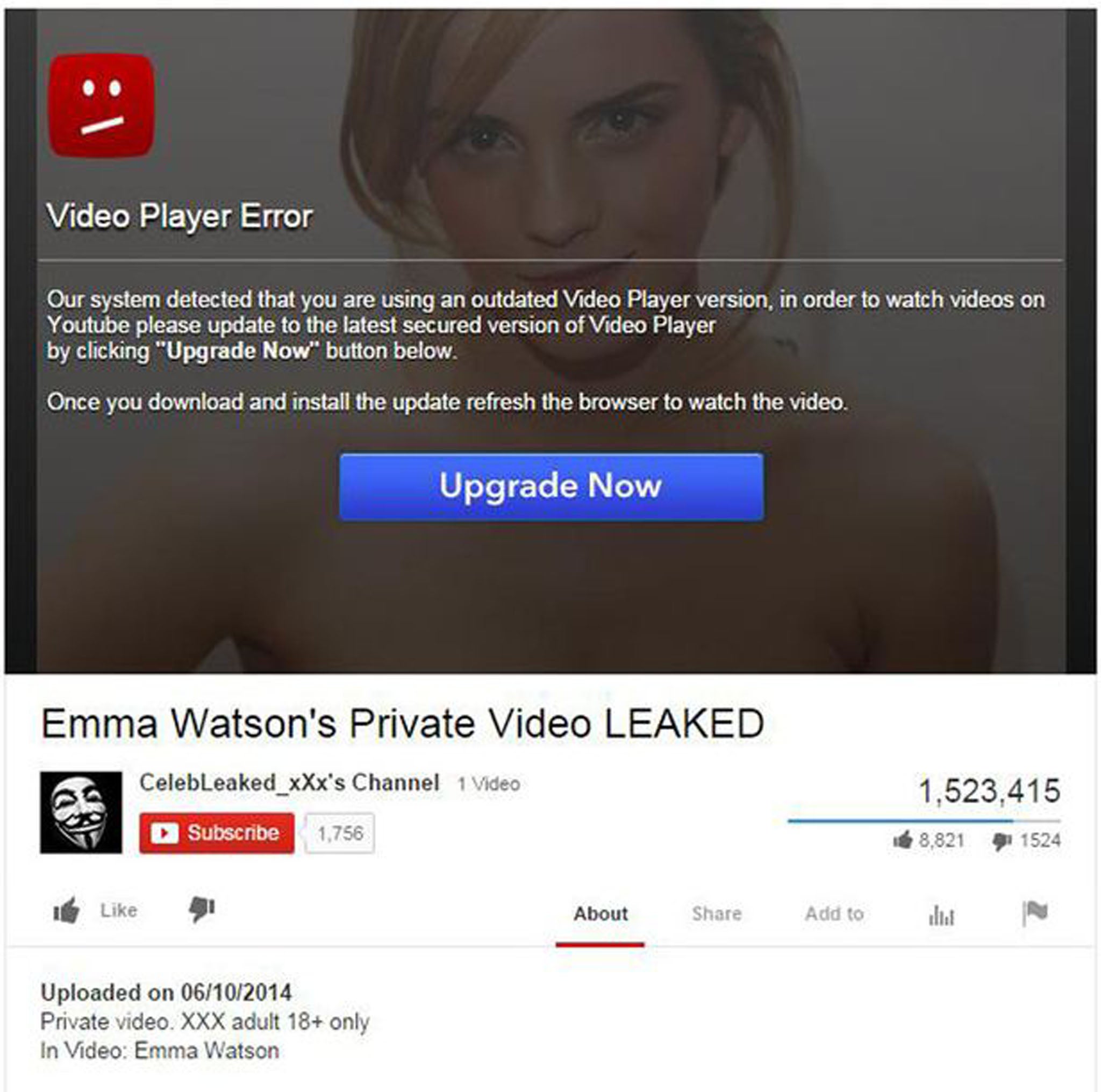 anna klose recommends emma watson scandal video pic