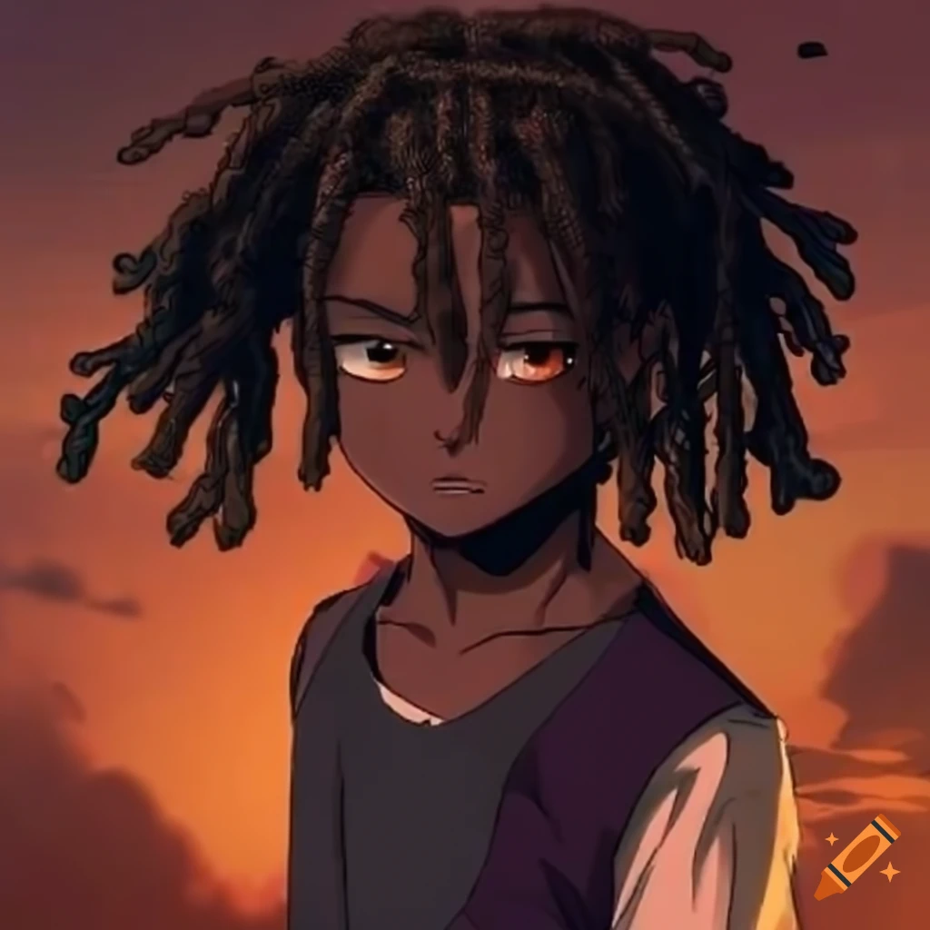 Anime Boy With Dreads nude aba